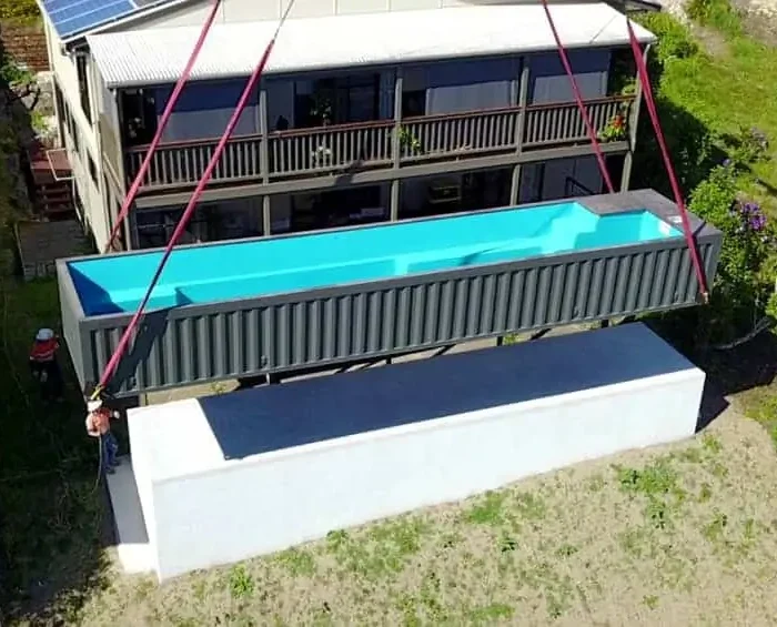 Tragbarer 40-Fuß-Pool