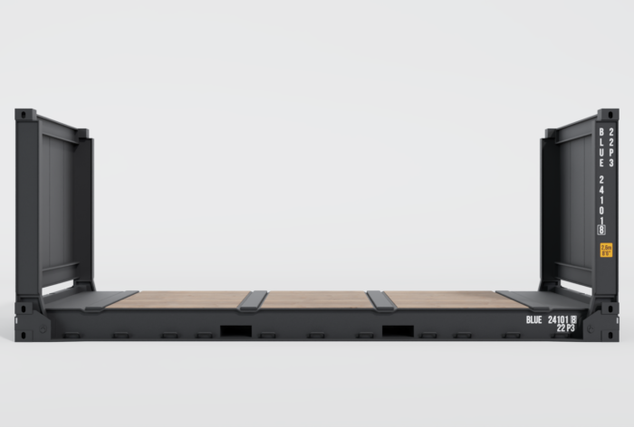 20 Fuß Flat Rack Container