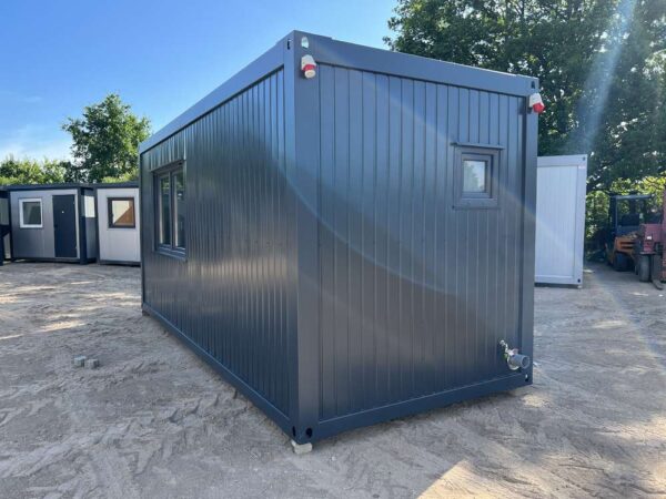 Container Küche, WC, Dusche 6×2,43m
