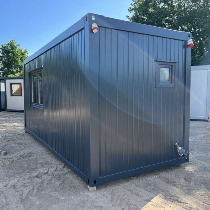 Container Küche, WC, Dusche 6×2,43m