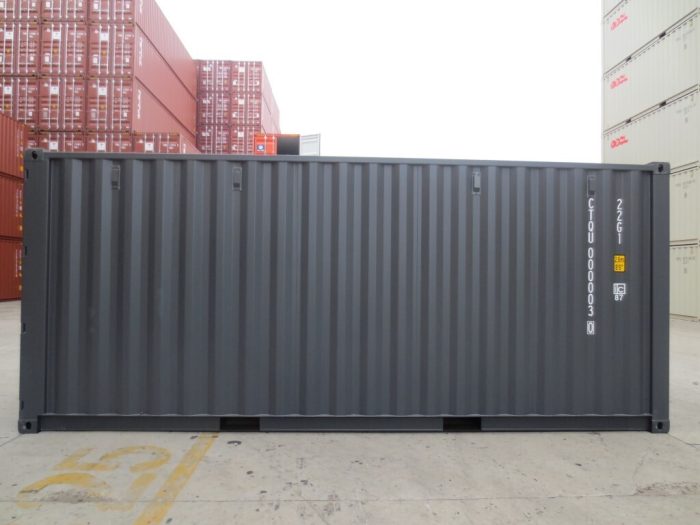 Container 20 Feet Grey